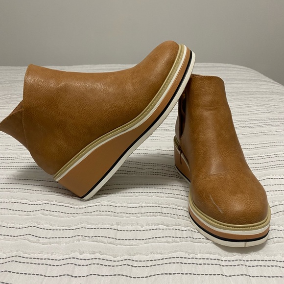 Wedge Ankle Booties - Picture 2 of 7